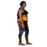 I'm's On Fire Crossover Leggings with pockets