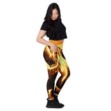 I'm's Hot Crossover Leggings with pockets