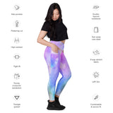 I'm's Unique Crossover Leggings with pockets