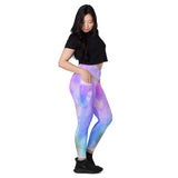 I'm's Unique Crossover Leggings with pockets