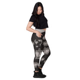 I'm's Curvy Queen Crossover Leggings with pockets