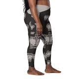 I'm's Curvy Queen Crossover Leggings with pockets