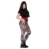 I'm's A Rebel Crossover Leggings with pockets