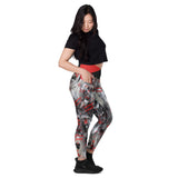 I'm's Embrace Yourself Crossover Leggings with pockets