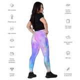 I'm's Unique Crossover Leggings with pockets