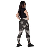 I'm's Curvy Queen Crossover Leggings with pockets