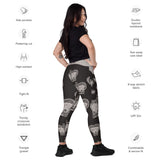 I'm's Curvy Queen Crossover Leggings with pockets