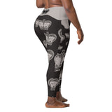 I'm's Curvy Queen Crossover Leggings with pockets