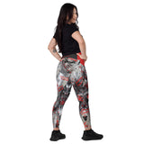 I'm's Embrace Yourself Crossover Leggings with pockets