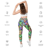 I'm's Color Of Money Leggings with pockets