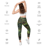 I'm's The Pink in This Camo World Leggings with pockets