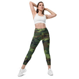 I'm's The Pink in This Camo World Leggings with pockets