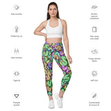 I'm's Color Of Money Leggings with pockets