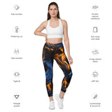 I'm's On Fire Leggings with pockets