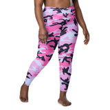 I'm's The Pink in This Camo World Leggings with pockets