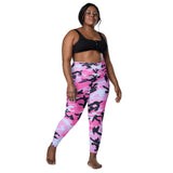 I'm's The Pink in This Camo World Leggings with pockets