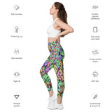 I'm's Color Of Money Leggings with pockets