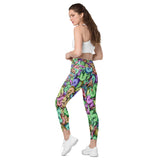 I'm's Color Of Money Leggings with pockets