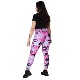 I'm's The Pink in This Camo World Leggings with pockets