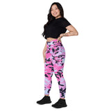 I'm's The Pink in This Camo World Leggings with pockets