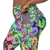 I'm's Color Of Money Leggings with pockets