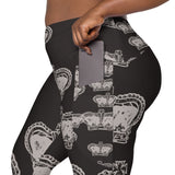 I'm's Curvy Queen Leggings with pockets