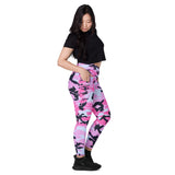 I'm's The Pink in This Camo World Leggings with pockets