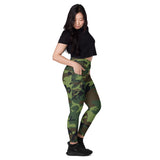 I'm's The Pink in This Camo World Leggings with pockets