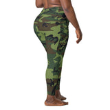 I'm's The Pink in This Camo World Leggings with pockets