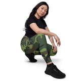 I'm's The Pink in This Camo World Leggings with pockets