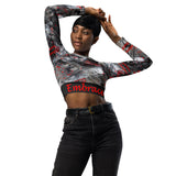 I'm's Embrace Yourself Recycled long-sleeve crop top