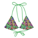 I'm's Color of Money Recycled String Bikini Top