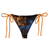 I'm's On Fire Recycled String Bikini Bottom