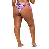 I'm's The Pink in This Camo World Recycled String Bikini Bottom