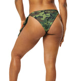 I'm's The Pink in This Camo World Recycled String Bikini Bottom