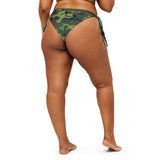 I'm's The Pink in This Camo World Recycled String Bikini Bottom