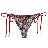 I'm's A Rebel Recycled String Bikini Bottom