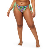 I'm's Color Of Money Recycled String Bikini Bottom