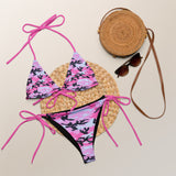 I'm's The Pink in This Camo World Recycled String Bikini