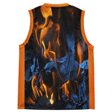 I'm's On Fire Recycled Basketball Jersey