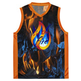 I'm's On Fire Recycled Basketball Jersey