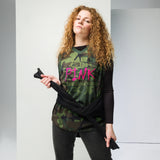 I'm's The Pink in This Camo World Recycled Basketball Jersey