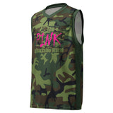 I'm's The Pink in This Camo World Recycled Basketball Jersey