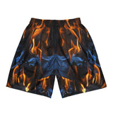 I'm's On Fire Mesh Shorts