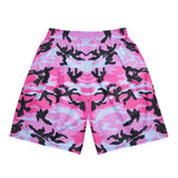 I'm's The Pink in This Camo World Mesh Shorts