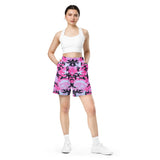 I'm's The Pink in This Camo World Mesh Shorts