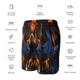 I'm's On Fire Mesh Shorts