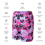 I'm's The Pink in This Camo World Mesh Shorts