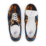 I'm's On Fire Lace-Up Canvas Shoes