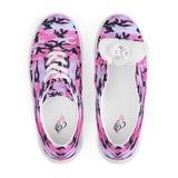 I'm's The Pink in This Camo World Lace-Up Canvas Shoes